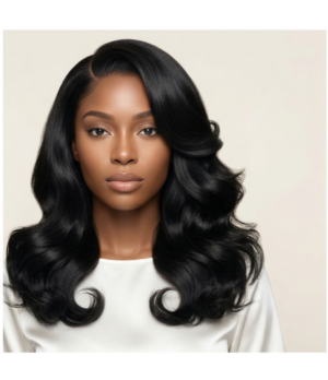 24” Loose Bounce Wig – Natural Colour | 4x4 Closure