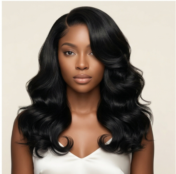 1.111 24” Loose Bounce Wig – Natural Colour | 4x4 Closure