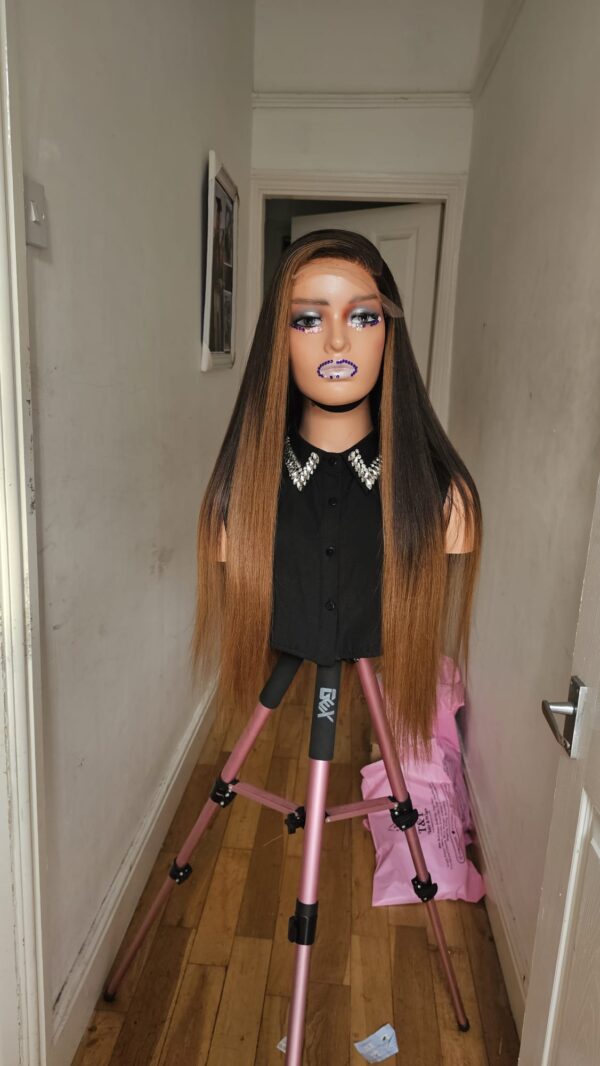3 28” Vietnamese Bone Straight Wig | 300g | 5x5 Closure