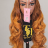 Honey Ember 26″ Two-Tone Donor Hair Wig